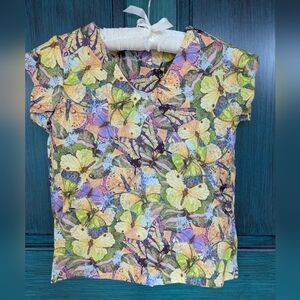 2000s Dreamy Butterfly Unique Top